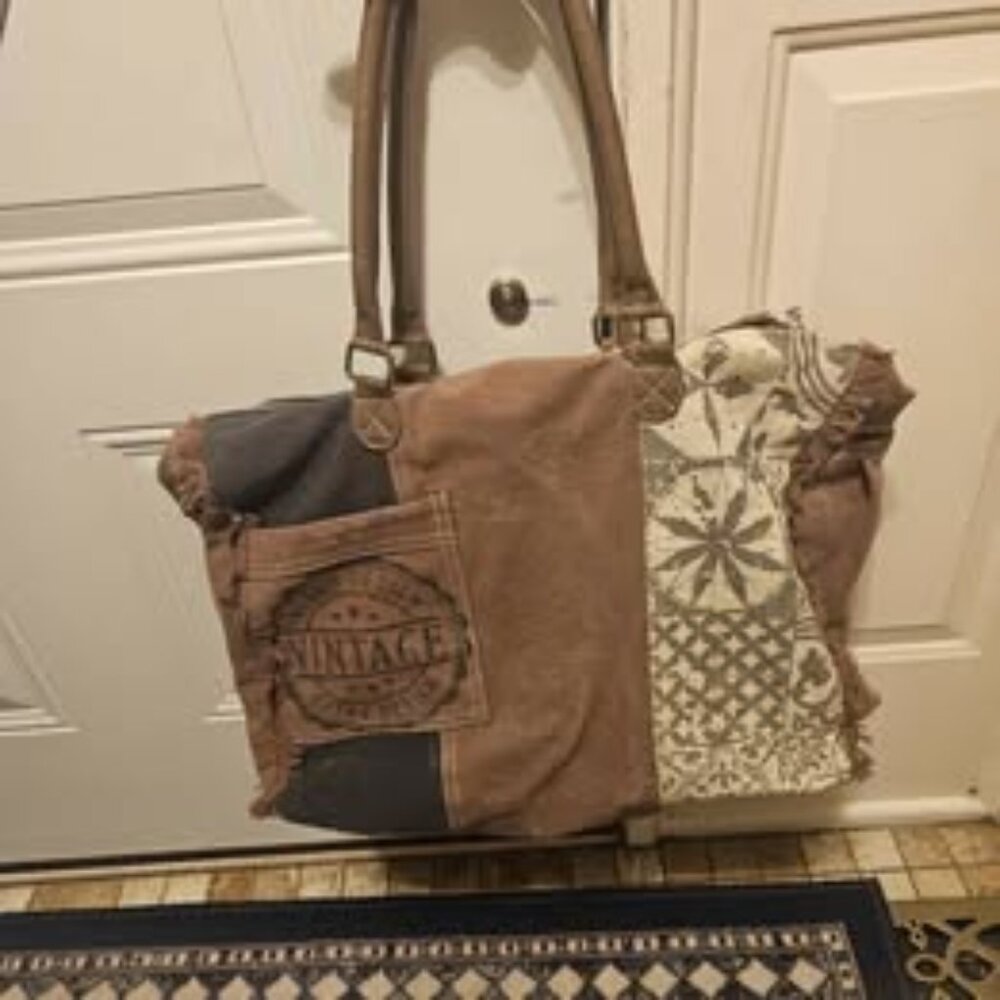 Very Nice MYRA Shoulder bag Tote bag Overnighter Purse